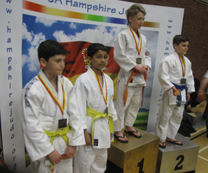 Azhar on medal podium