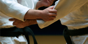Judo fight