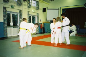 Judo training