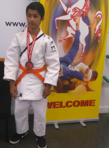 Azhar Baree, medallist at 2015 Kent International